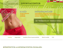 Tablet Screenshot of loomyacenter.com
